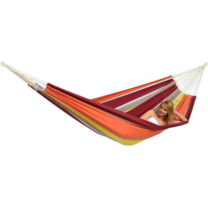 Barbados Acerola Hammock — styled in a garden setting