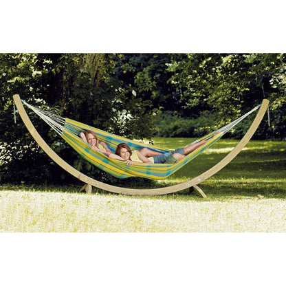 Barbados Lemon Hammock — in use outdoors