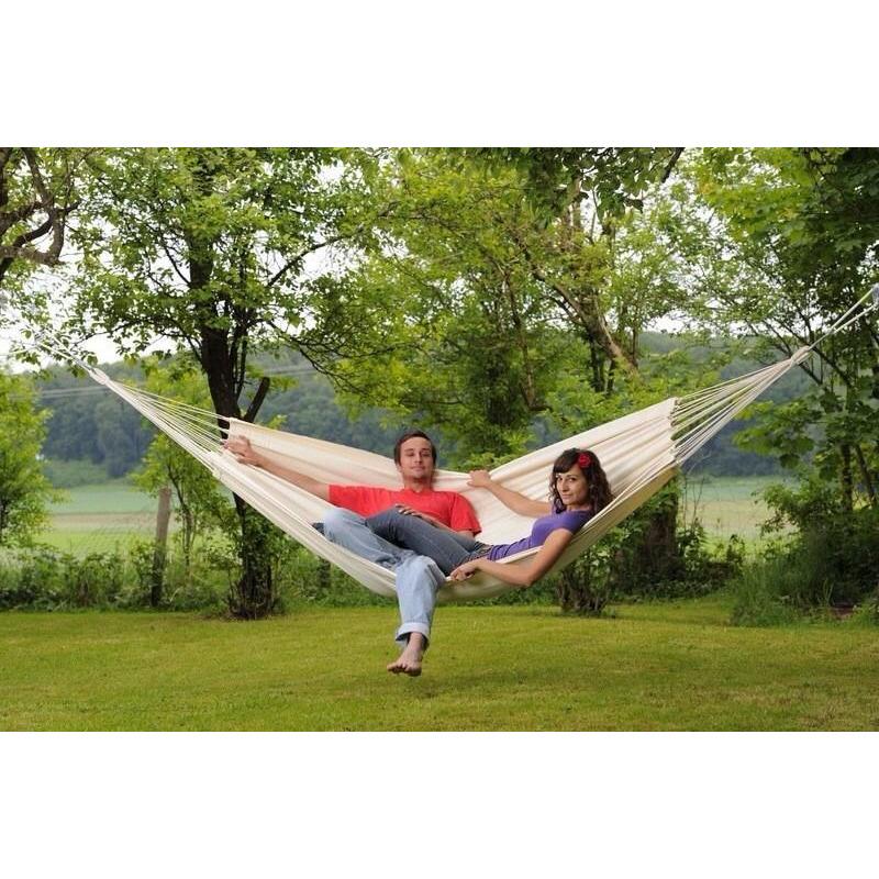 Barbados Natura Hammock — styled in a garden setting