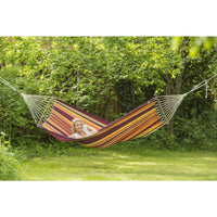 Brasilia Tropical Hammock — in use outdoors