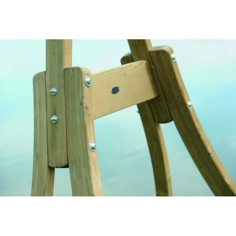 Atlas Hammock Chair Stand — from an angle