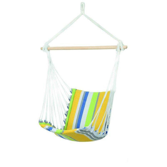 Belize Kolibri Hammock Chair — in use outdoors