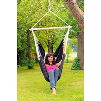 Brasil Black Hammock Chair — close-up detail