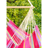 Brasil Grenadine Hammock Chair — from an angle
