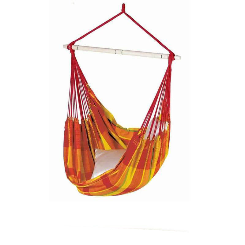 Brasil Papaya Hammock Chair — front view