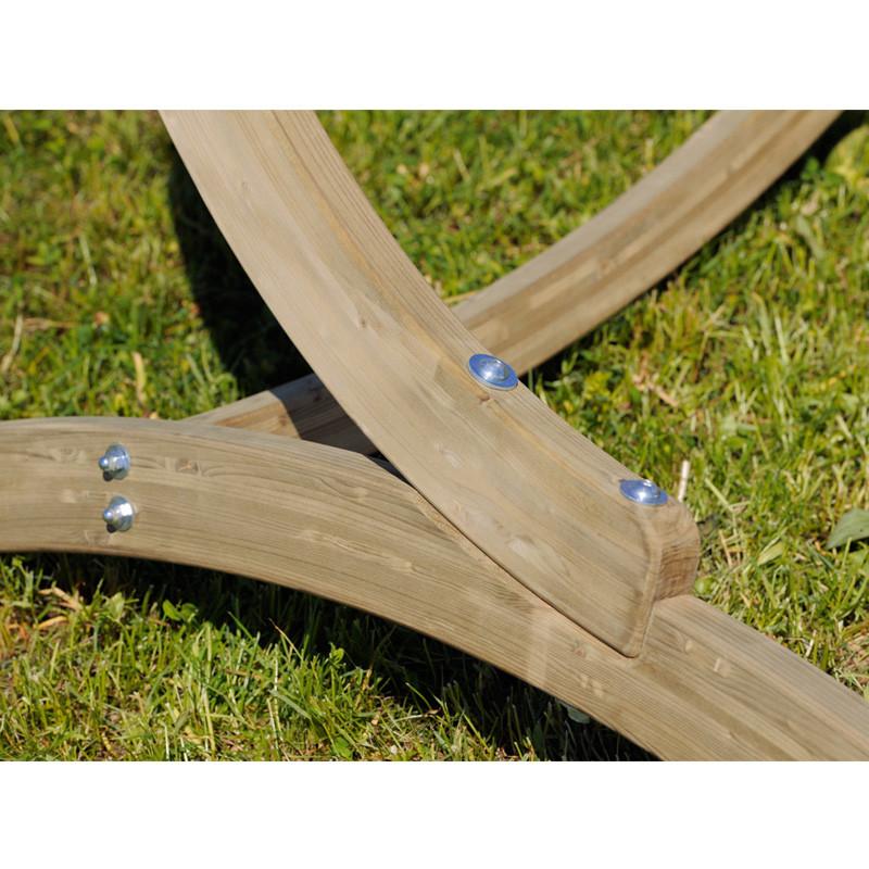 globo single hanging egg chair set product exterior view — view 10