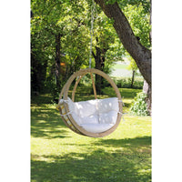 Globo Single Natura Hanging Egg Chair — close-up detail