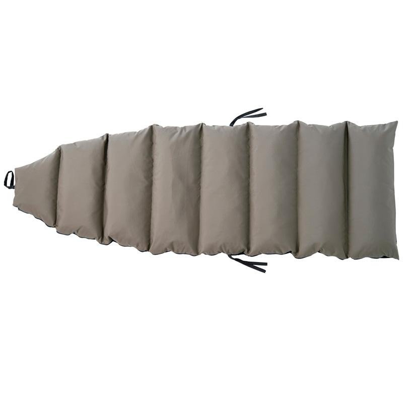 swing lounger anthracite taupe product exterior view — view 3