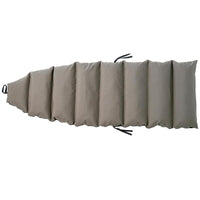 swing lounger anthracite taupe product exterior view — view 3