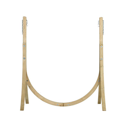 Taurus Wooden Hanging Chair Stand - Freestanding product exterior view