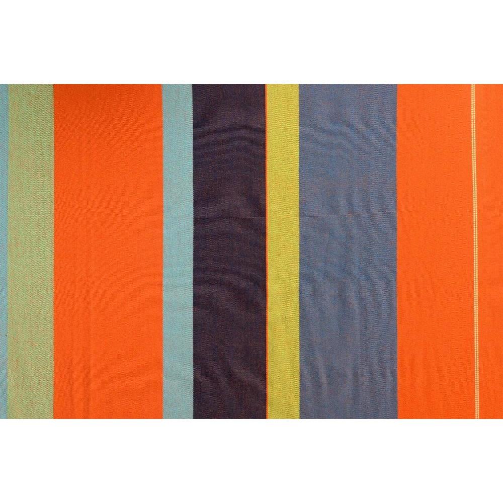 Colombiana Mandarina Hammock — styled in a garden setting