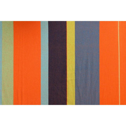 Colombiana Mandarina Hammock — styled in a garden setting
