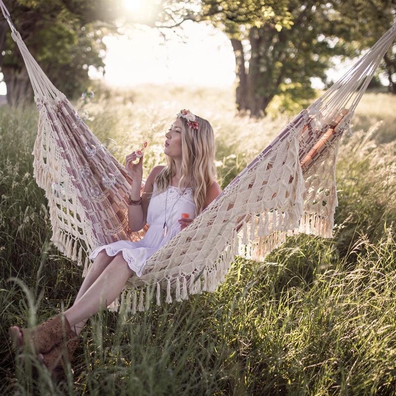 Rio Bordeaux Hammock — from above