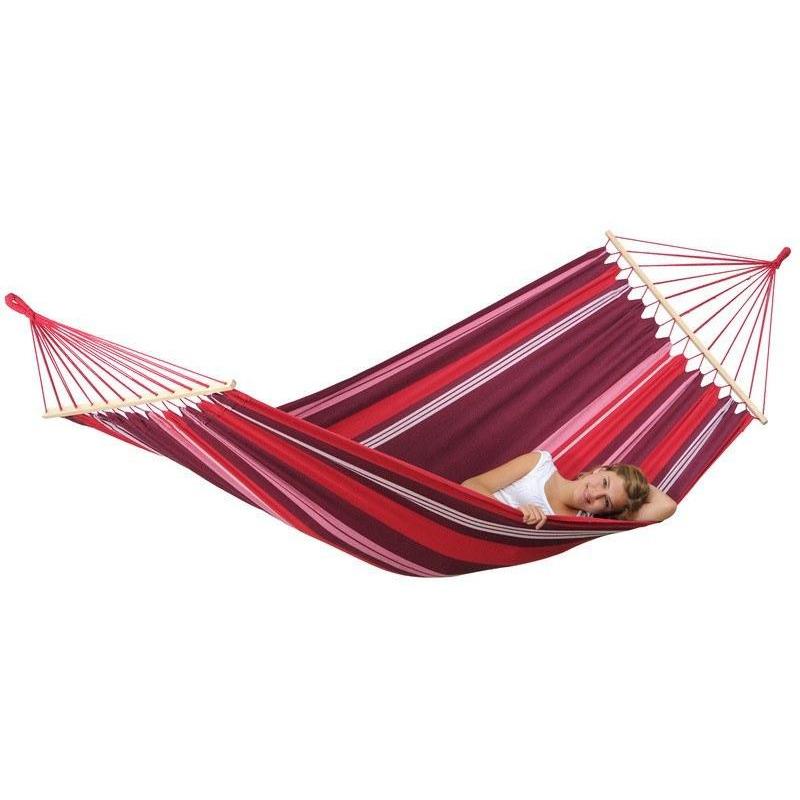 Samba Fuego Hammock — styled in a garden setting