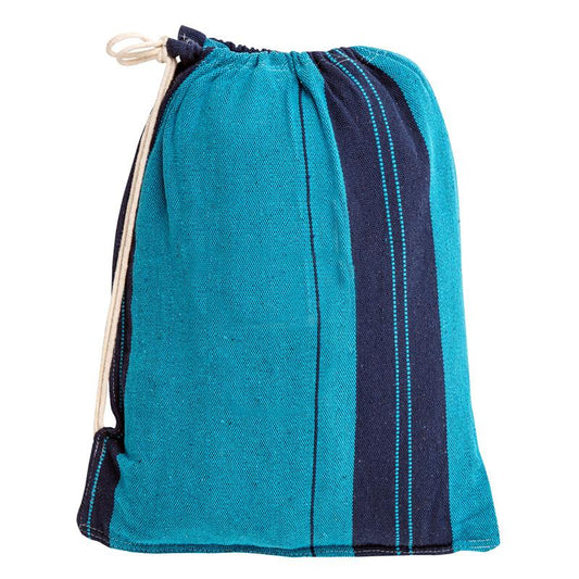 Santana Hammock Blue — in use outdoors