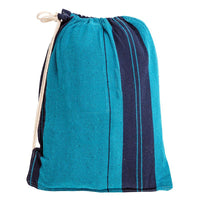 Santana Hammock Blue — in use outdoors