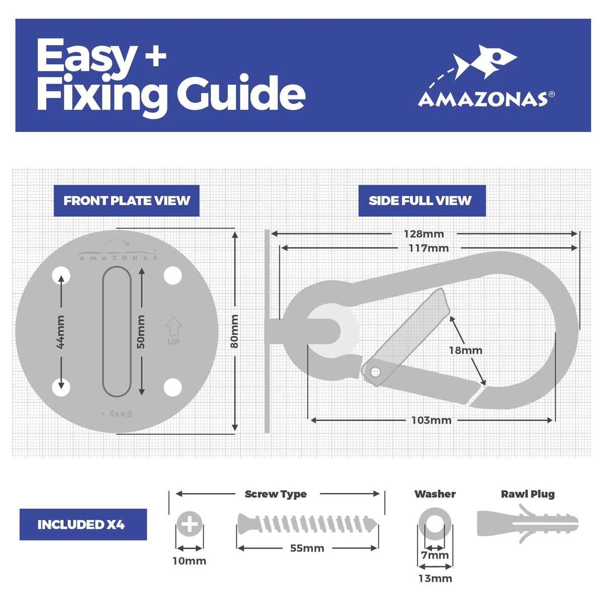easy plus hammock fixing product exterior view