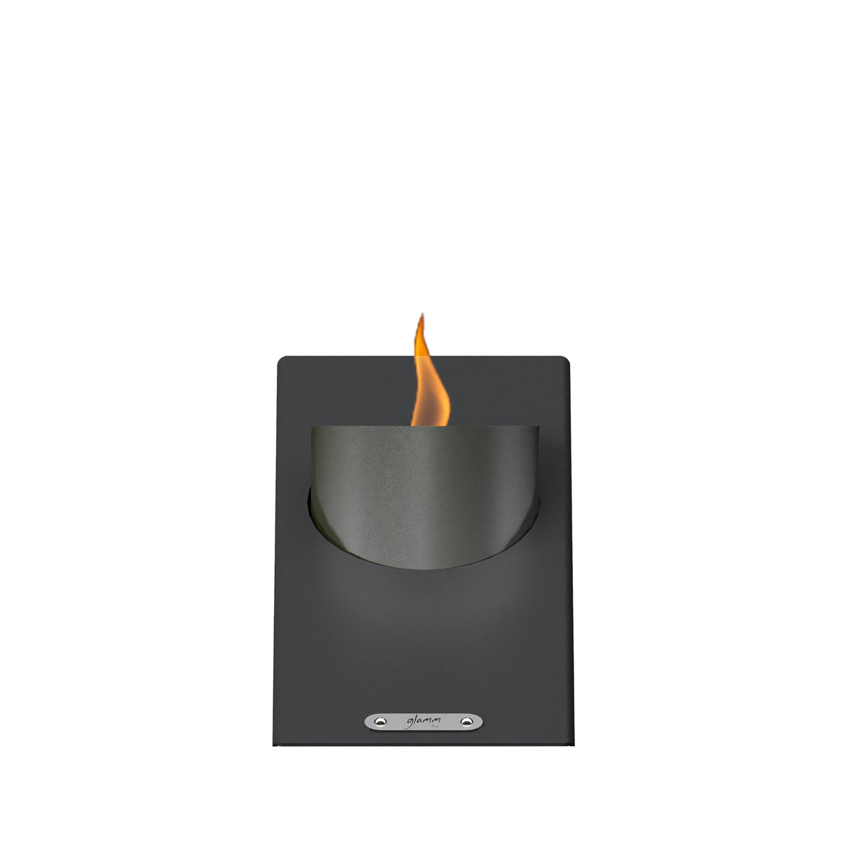 GlammFire Oblique Single Tabletop Fire — front view