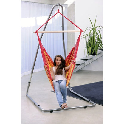 luna rockstone hanging chair hammock stand product exterior view