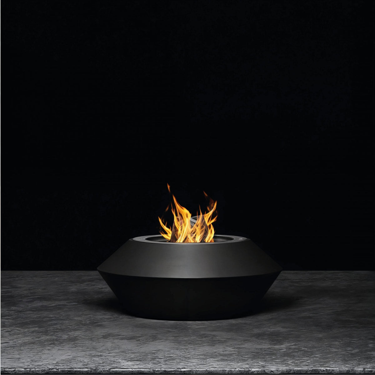 glammfire operetta fire pit product exterior view — view 2