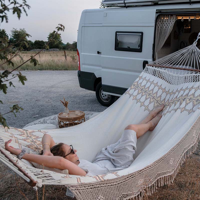 Palacio Boho Hammock — side profile