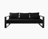 grillandia pepper outdoor sofa set lifestyle exterior view — view 2
