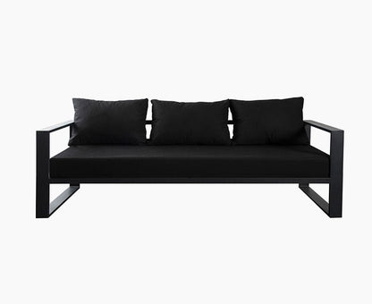 grillandia pepper outdoor sofa set lifestyle exterior view — view 2