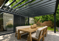 Motorised Louvred Pergola | Deponti Pinela Delight | Slimline Tilting Louvres | Smooth Light & Shade Control | Elegant Outdoor Living
