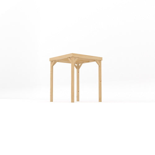 Freestanding Box Pergola | Timber | Square-Lined Frame | Multiple Sizes