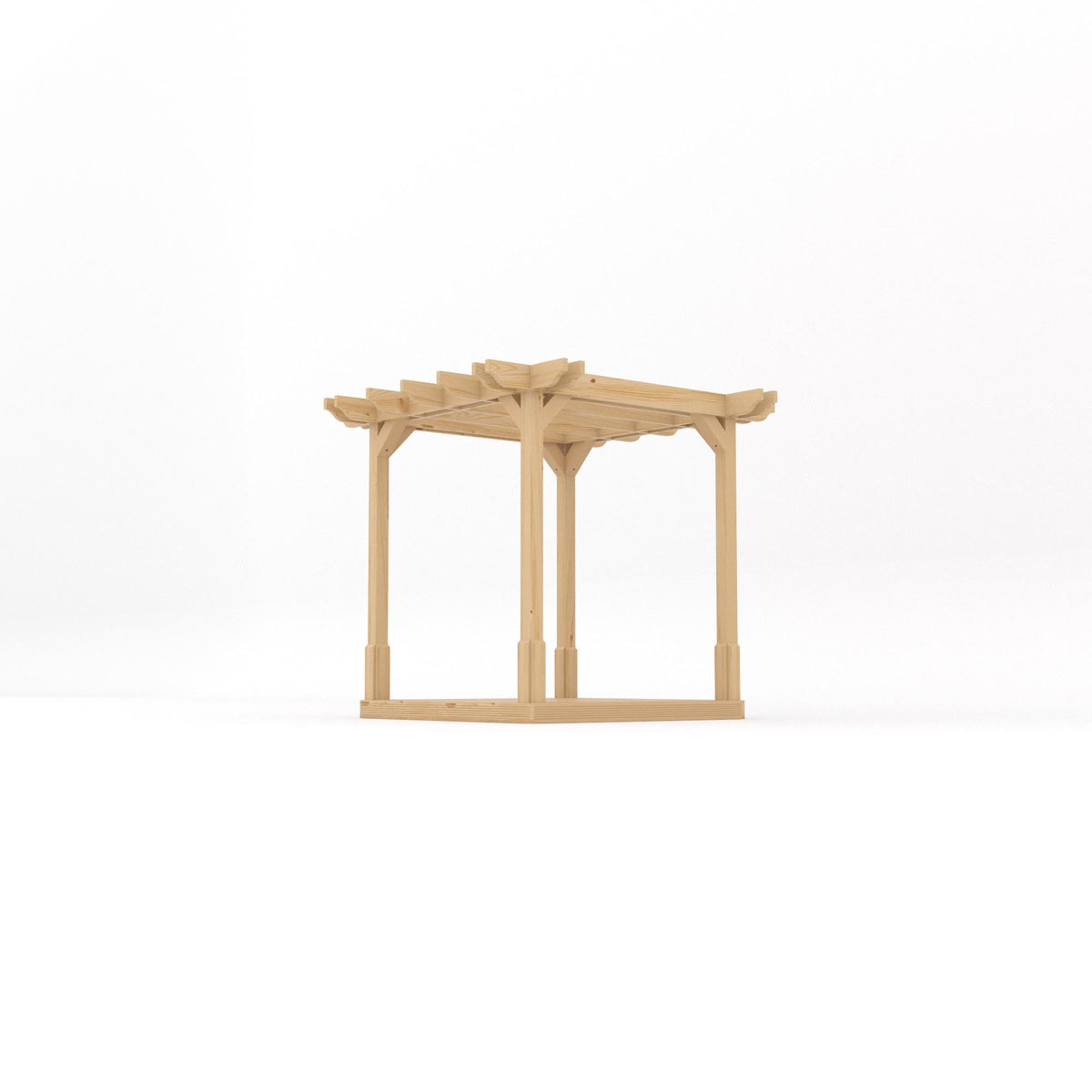 Freestanding Double Premium Pergola with Decking Kit | Timber | Multiple Sizes