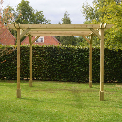 Freestanding Double Premium Pergola | Timber | Heavyweight Double Corner | Multiple Sizes