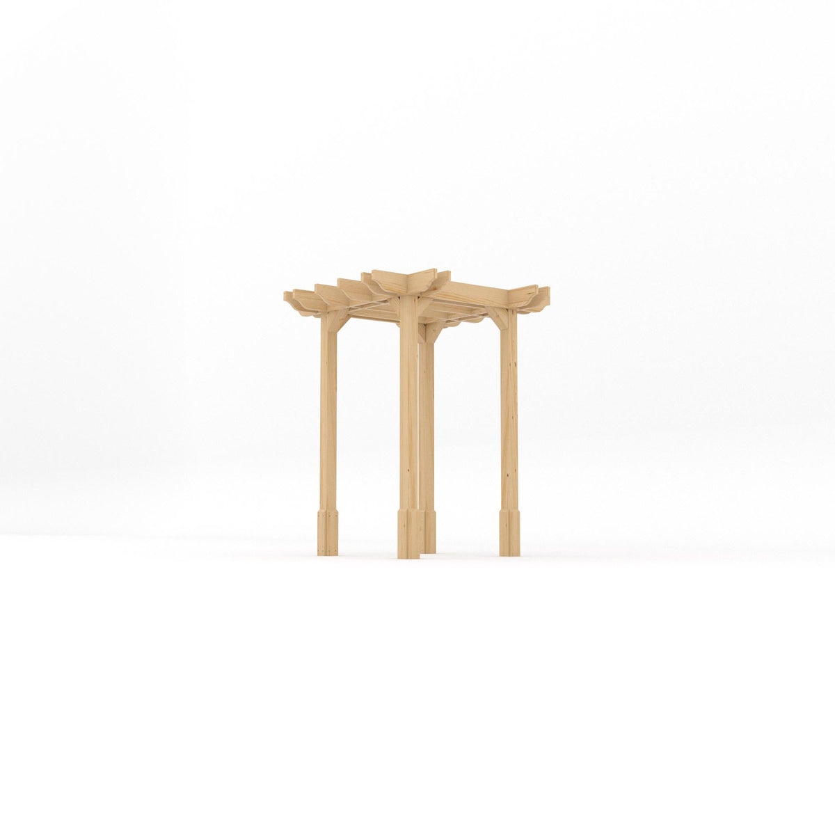 Freestanding Double Premium Pergola | Timber | Heavyweight Double Corner | Multiple Sizes