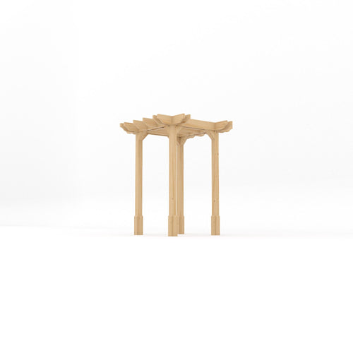 Freestanding Double Premium Pergola | Timber | Heavyweight Double Corner | Multiple Sizes