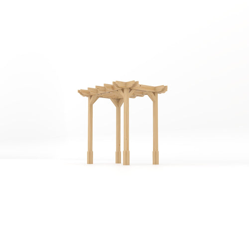 Freestanding Double Premium Pergola | Timber | Heavyweight Double Corner | Multiple Sizes