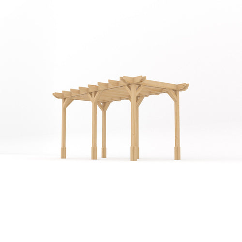 Freestanding Double Premium Pergola | Timber | Heavyweight Double Corner | Multiple Sizes