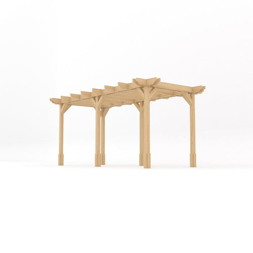Freestanding Double Premium Pergola | Timber | Heavyweight Double Corner | Multiple Sizes