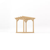 Freestanding Garden Pergola with Decking Kit | Timber | Multiple Sizes