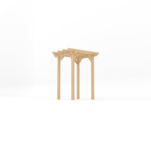 Freestanding Garden Pergola | Timber | Sculpted Rafter Ends | Multiple Sizes