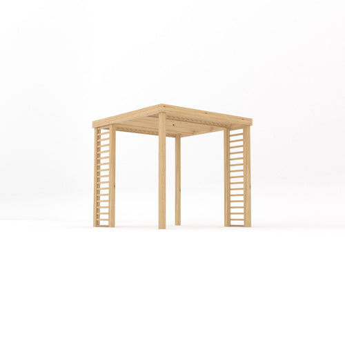 Freestanding Panel Pergola | Timber | Privacy Panel Sides | Multiple Sizes