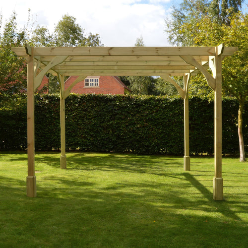Freestanding Premium Pergola | Timber | Heavyweight Section | Multiple Sizes