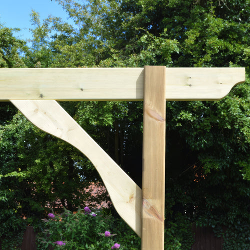 Freestanding Screen Pergola | Timber | Full Privacy Screen | Multiple Sizes