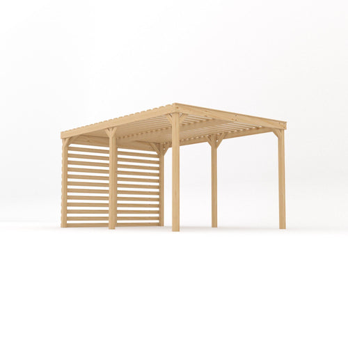 Freestanding Shade Pergola | Timber | Open Slatted Roof | Multiple Sizes