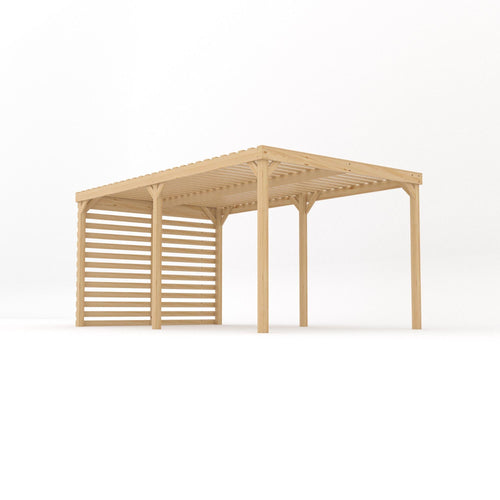 Freestanding Shade Pergola | Timber | Open Slatted Roof | Multiple Sizes