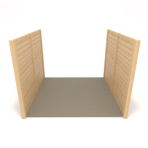 Freestanding Box Pergola with Decking Kit | Timber | Multiple Sizes