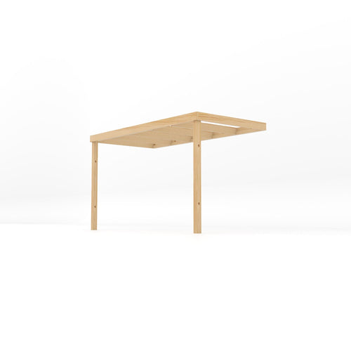 Wall Mounted Box Pergola | Timber | Square-Lined Frame | Multiple Sizes