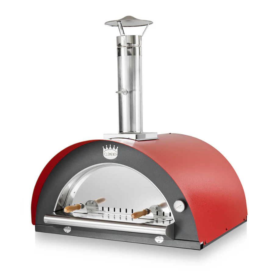 clementi original pulcinella wood fired pizza oven product exterior view — view 12