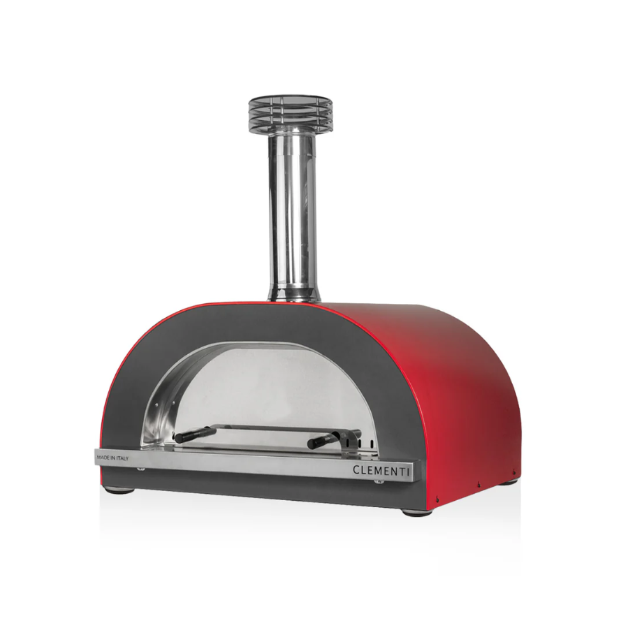 clementi gold wood fired pizza oven product exterior view — view 3