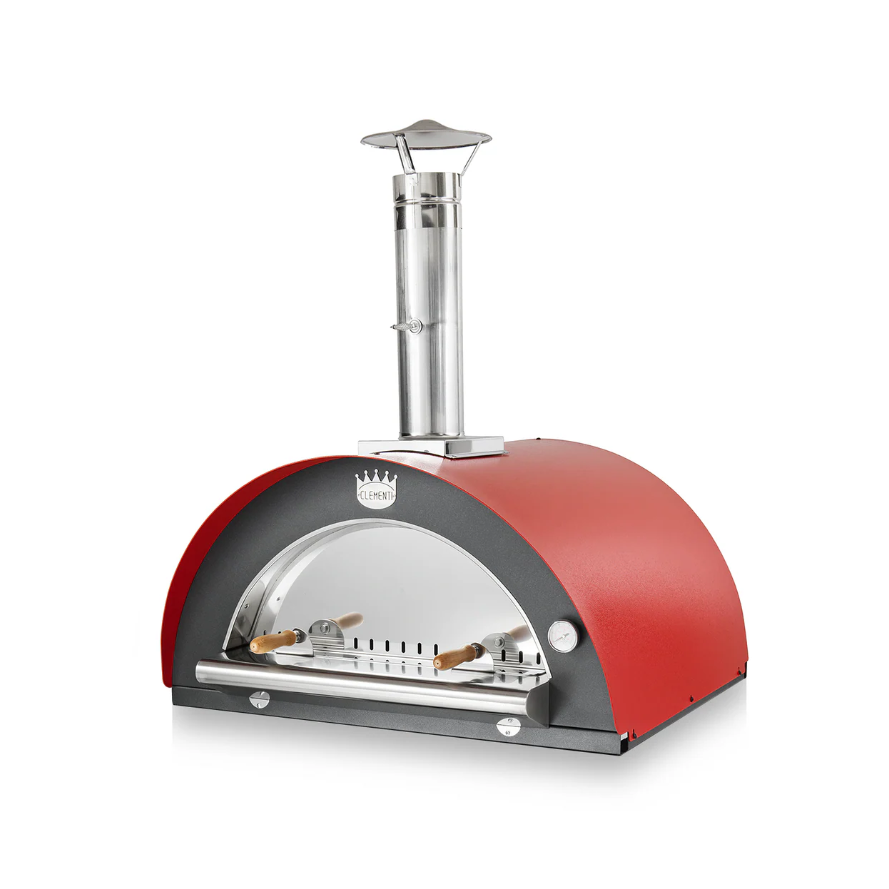 clementi original pulcinella wood fired pizza oven product exterior view — view 8