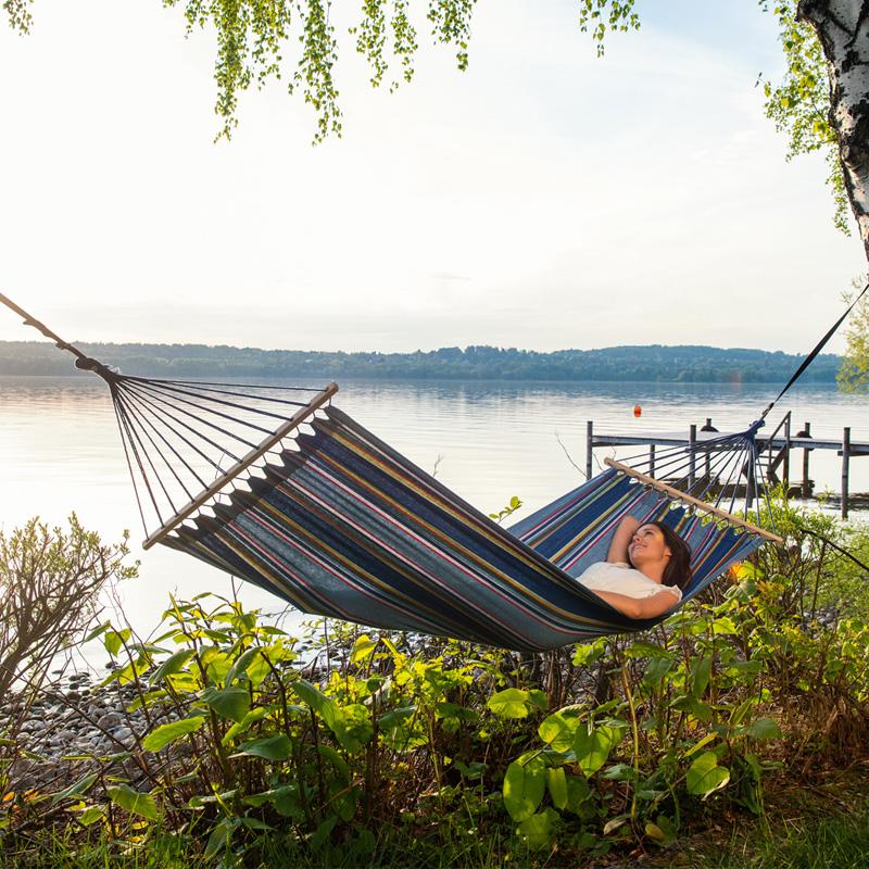 Tonga Ocean Hammock — set up and ready to use