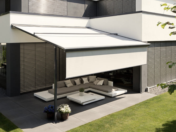 Textile Patio Roof | Weinor PergoTex II | Waterproof PVC Roof | Spans Up To 7m | Integrated Gutter